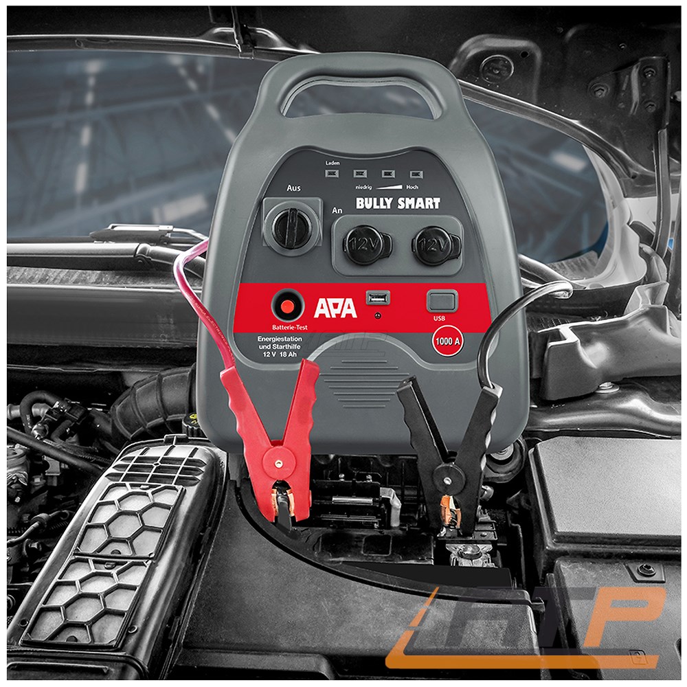 APA POWER PACK BULLY SMART STARTHILFE ENERGIESTATION STARTHILFEKABEL