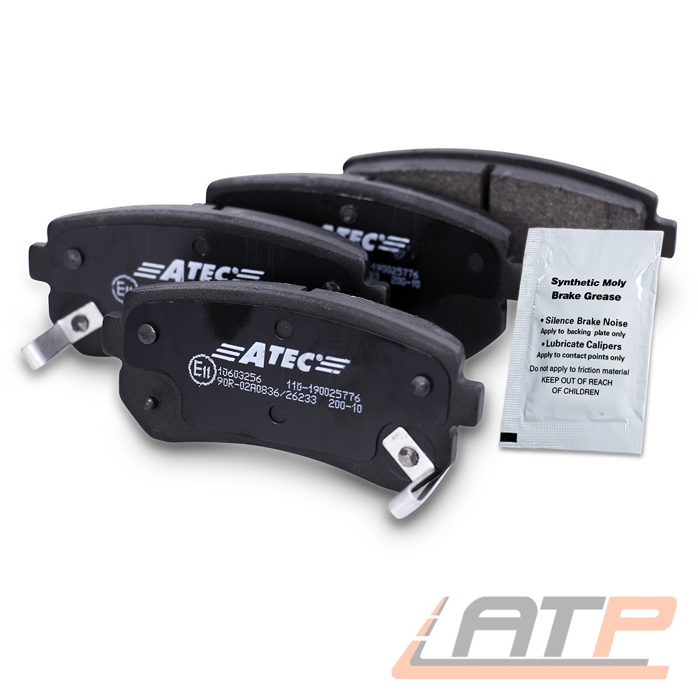 Montagesatz Bremsbeläge Hinten | Für Opel, Vauxhall, Saab Modelle