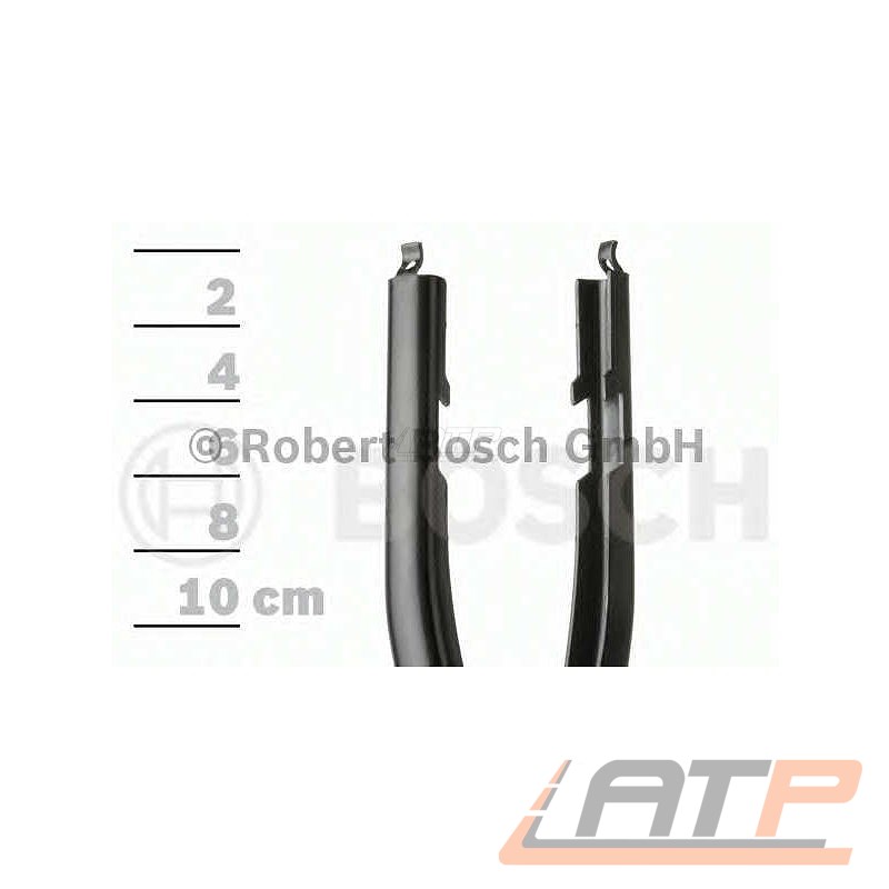 BOSCH 3 397 011 655 Wischblatt Scheibenwischer für FIAT 350mm