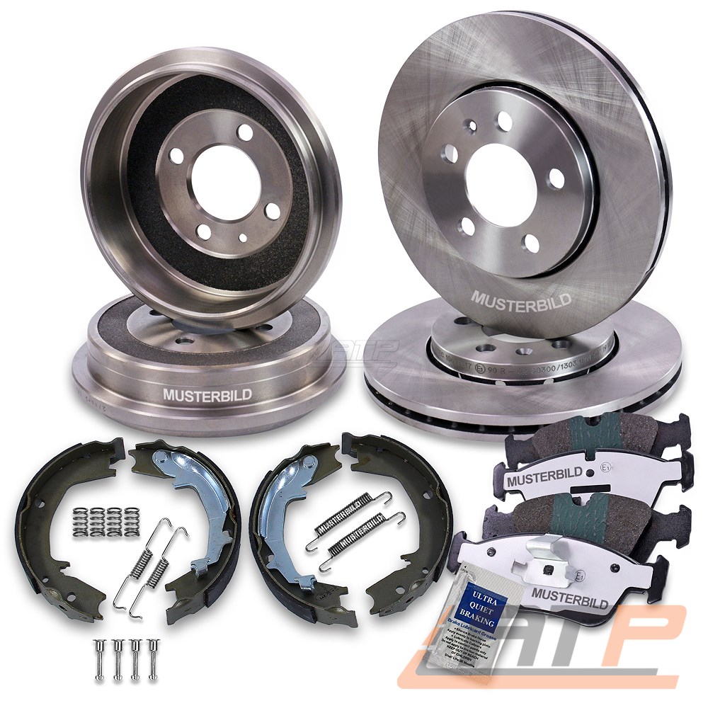 HINTEN FÜR VOLVO BREMSE BREMSEN SATZ SET KIT BREMSENSET VORNE