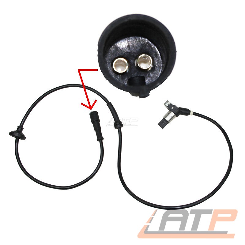 ABS SENSOR HINTEN VW CORRADO GOLF 3 1H 4 1J+CABRIO VENTO 1.42.9 TDI