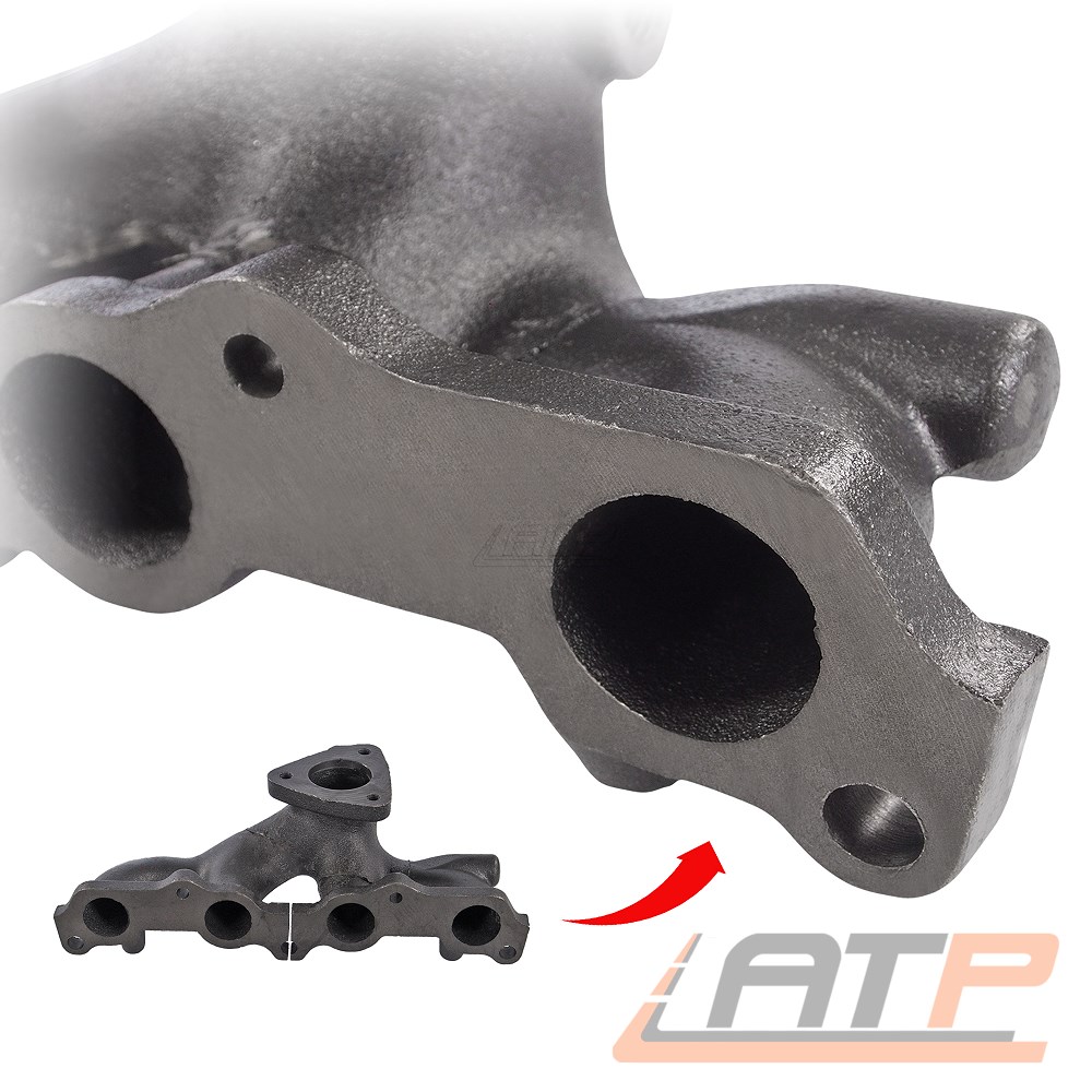 AUSPUFFKRÜMMER KRÜMMER ABGASKRÜMMER SEAT AROSA 6H 1.0 1.4 MOTOREN BIS BJ 06//03