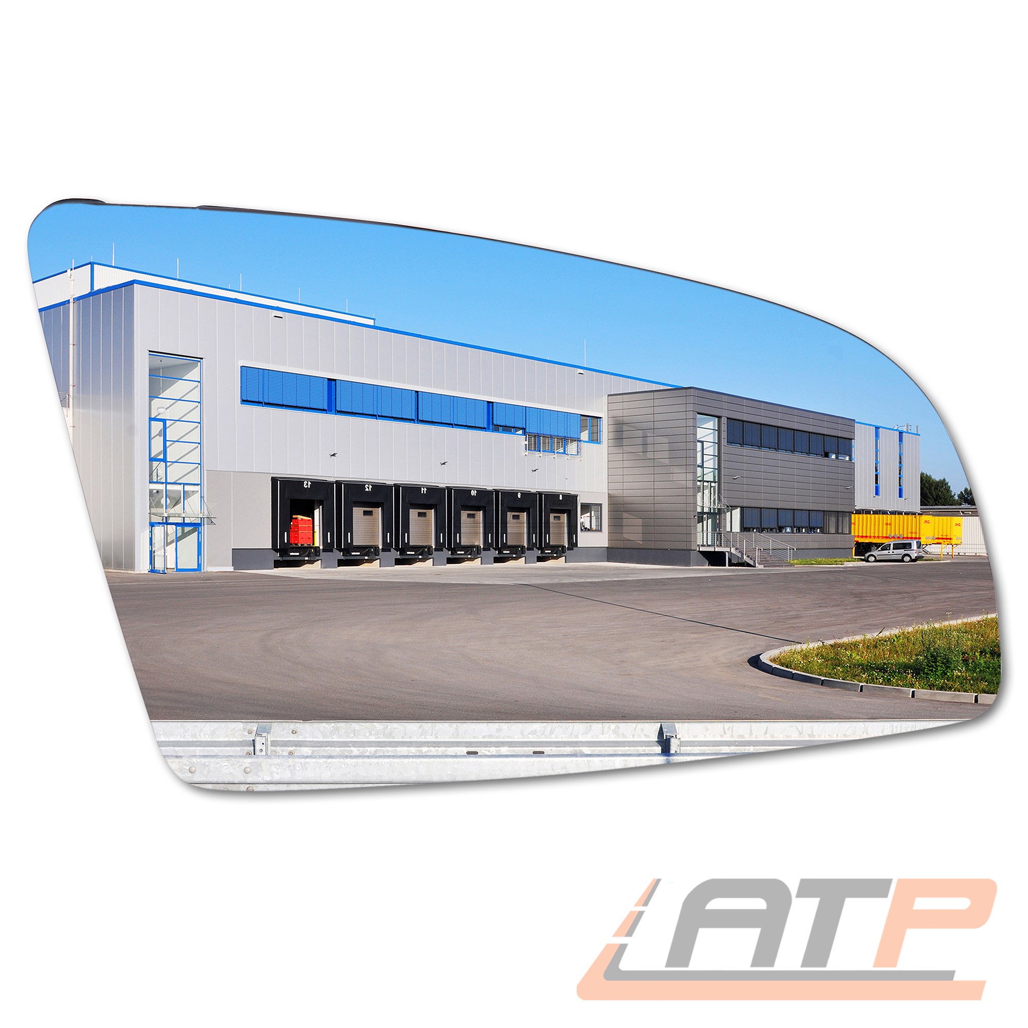 SPORTBACK 03-08 SPIEGELGLAS AUßENSPIEGEL RECHTS KONVEX BEHEIZBAR AUDI A3 8P