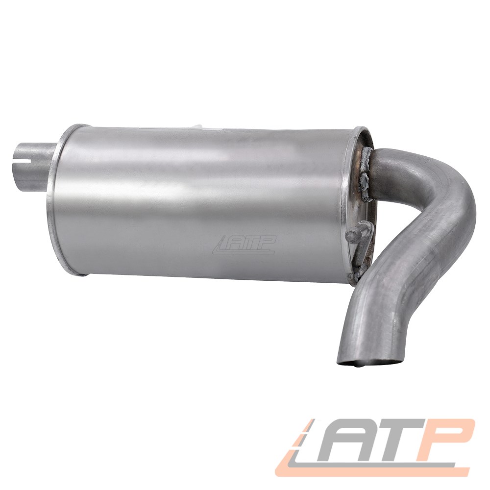 1x ENDSCHALLDÄMPFER AUSPUFF SCHALLDÄMPFER FÜR FORD GALAXY WGR 2.0 2.8 BJ 95-06