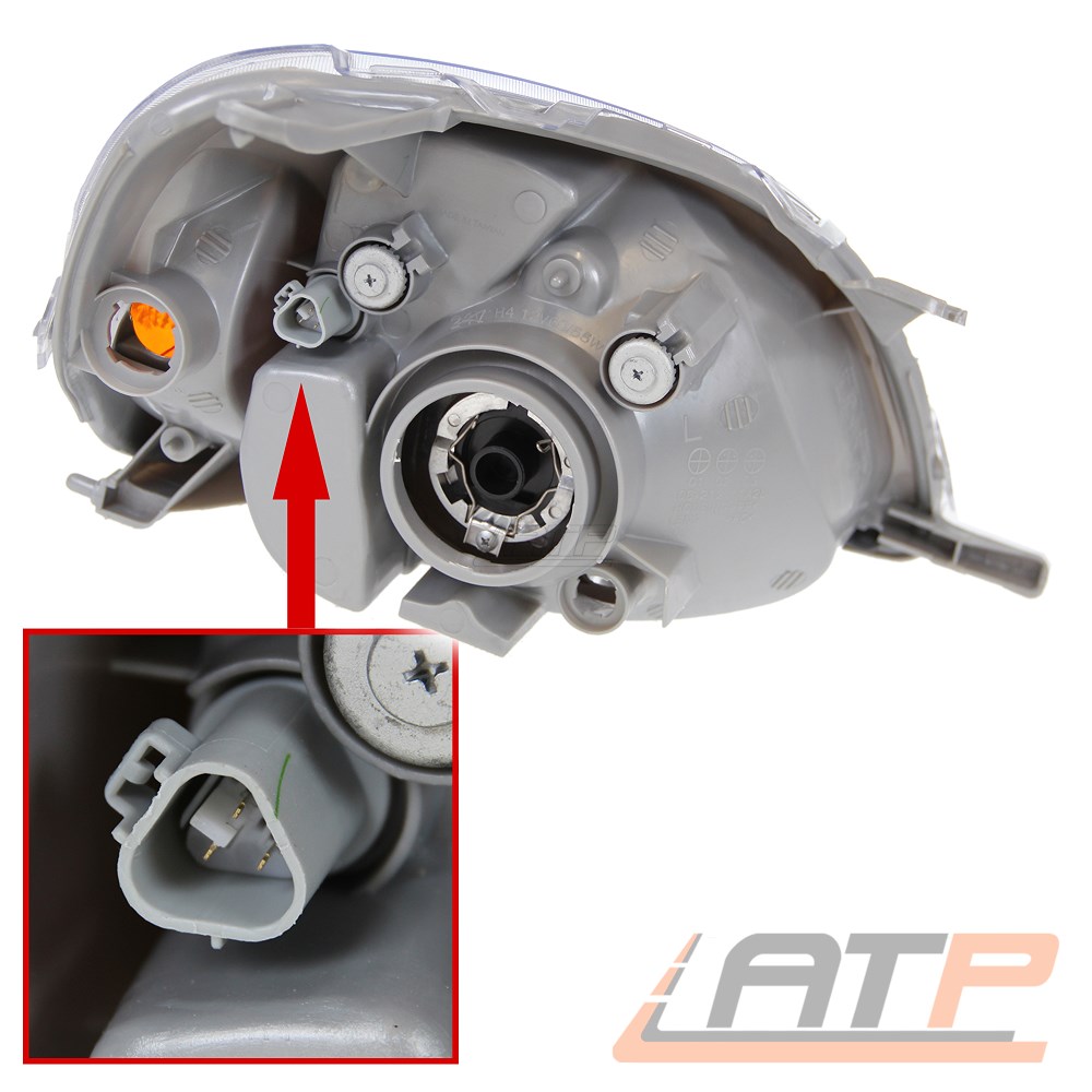 Scheinwerfer Set Für Toyota Yaris P10 07/03-01/06 - H4 Links & Rechts