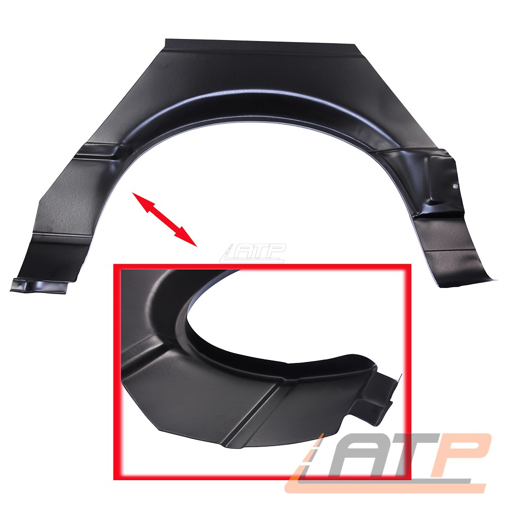 RADLAUF REPARATURBLECH HINTEN RECHTS 2//3-TÜRIG BMW 3-ER E30 BJ 87-93