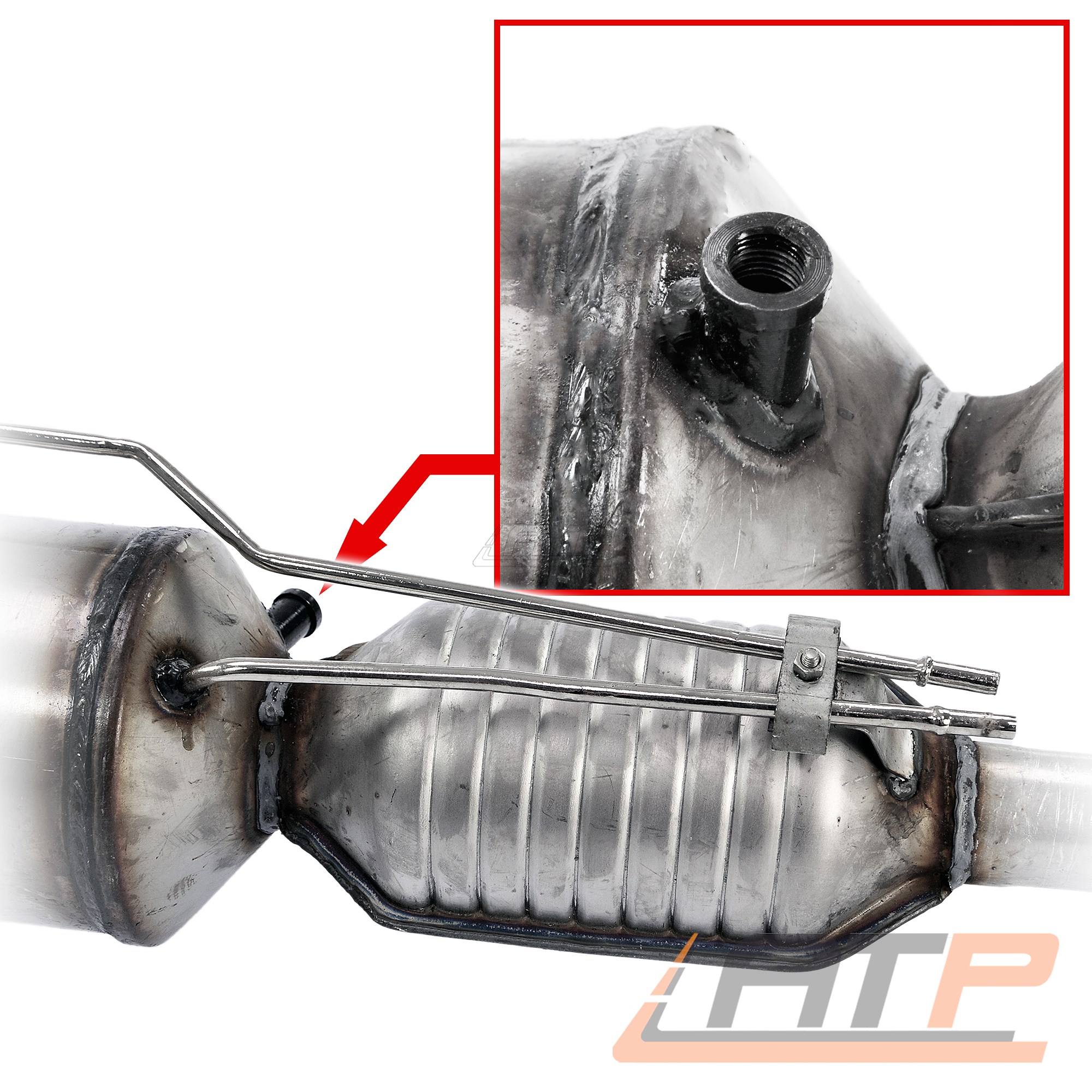 Ferroz Abgasrohr Für OPEL ASTRA H/GTC - 1.3CDTI/1.7CDTI 2004-2010