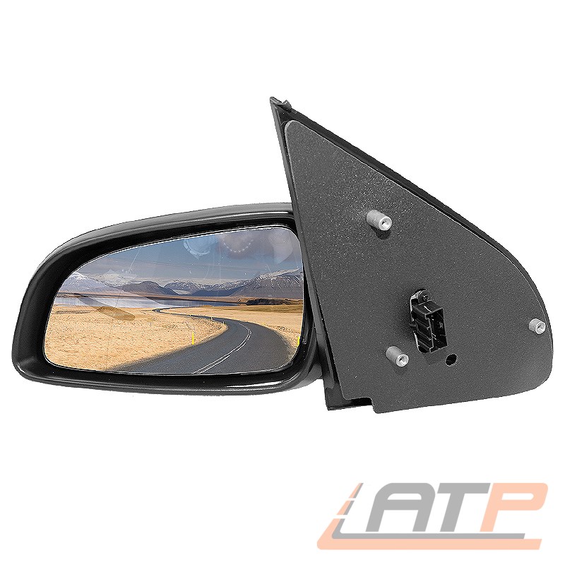SPIEGELGLAS GLAS mech asphärisch AUßENSPIEGEL SPIEGEL LINKS für VW FOX 05