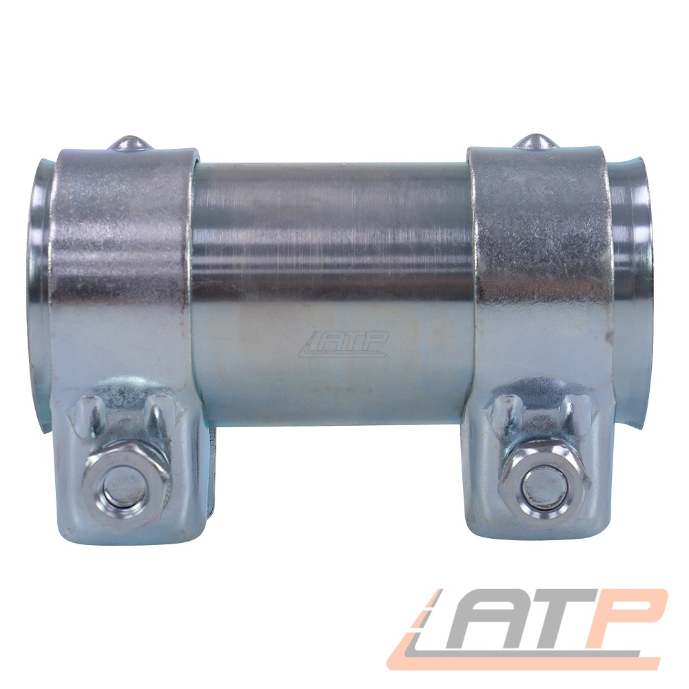 Auspuffverbinder Rohrschelle Doppelschelle Ø 65 mm x 80 mm