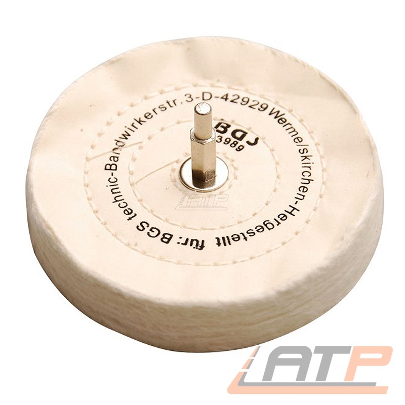 Lux Metal Polierscheibe 150mm Baumwolle - Für Winkelschleifer Und Poliermaschinen