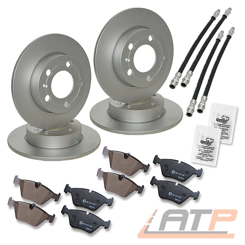 BREMSE BREMSEN SATZ SET KIT BREMSENSATZ VORNE+HINTEN TOYOTA