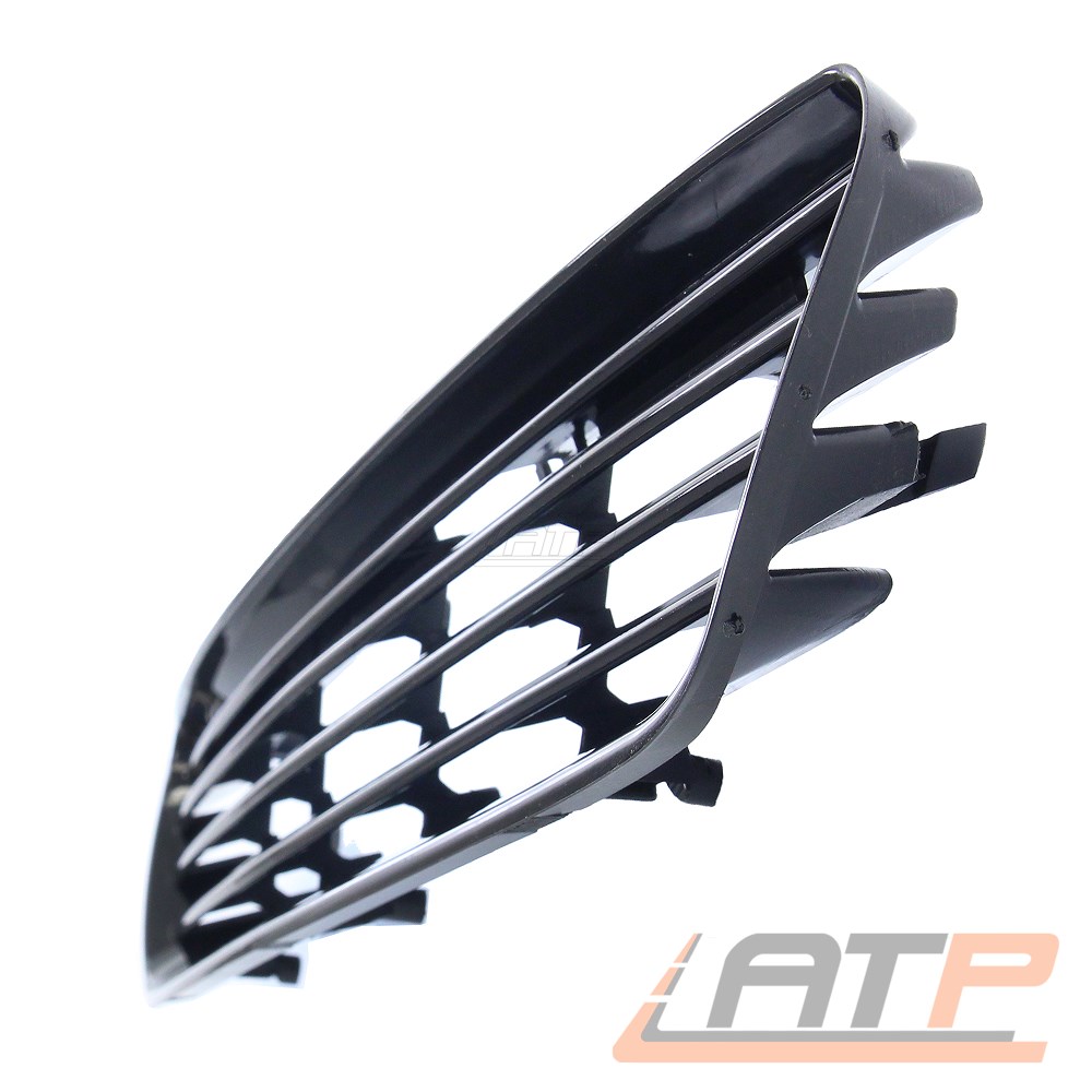 Sport Grill Kühlergrill ohne Emblem schwarz für Opel Astra J 5 Türer 12-15