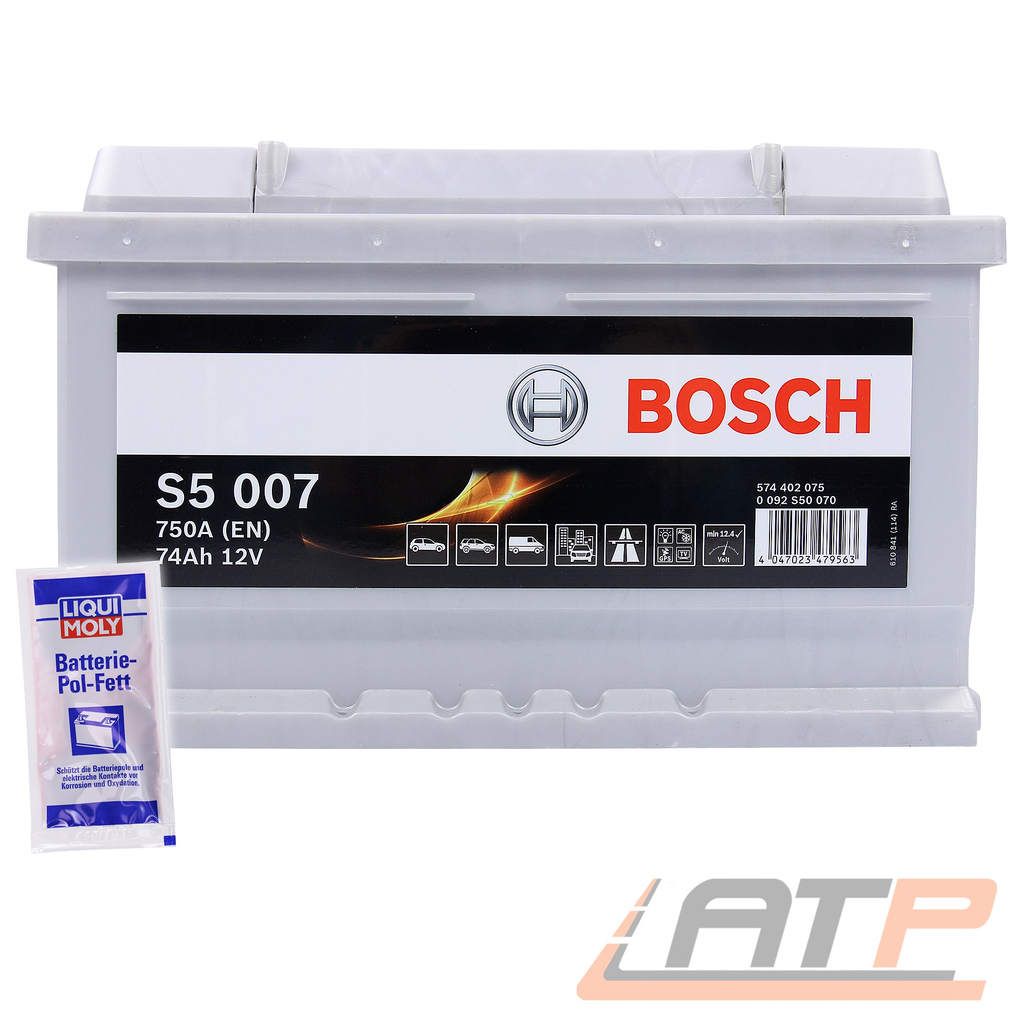 Аккумулятор bosch 74ah