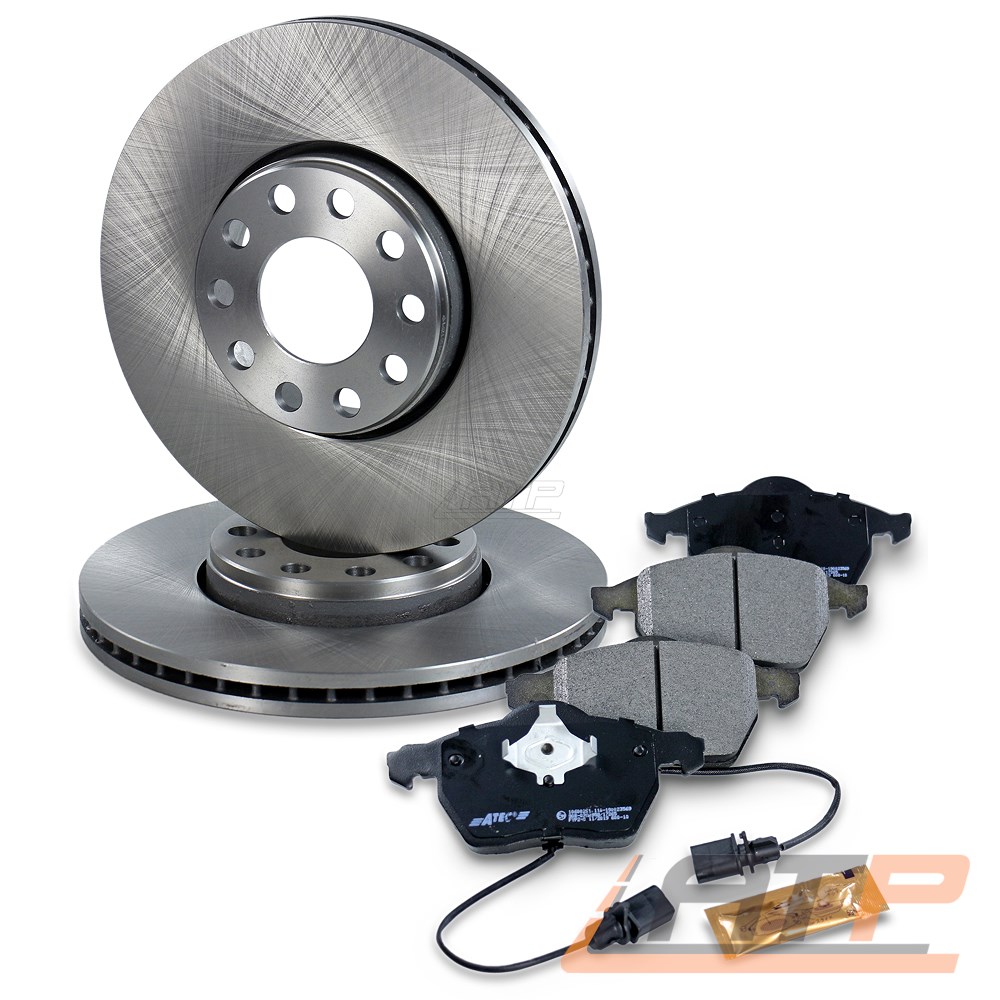 Bremsscheiben + Beläge Vorderachse - Belüftet 239mm VW Seat