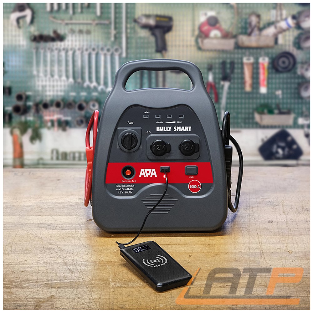 APA POWER PACK BULLY SMART STARTHILFE ENERGIESTATION STARTHILFEKABEL