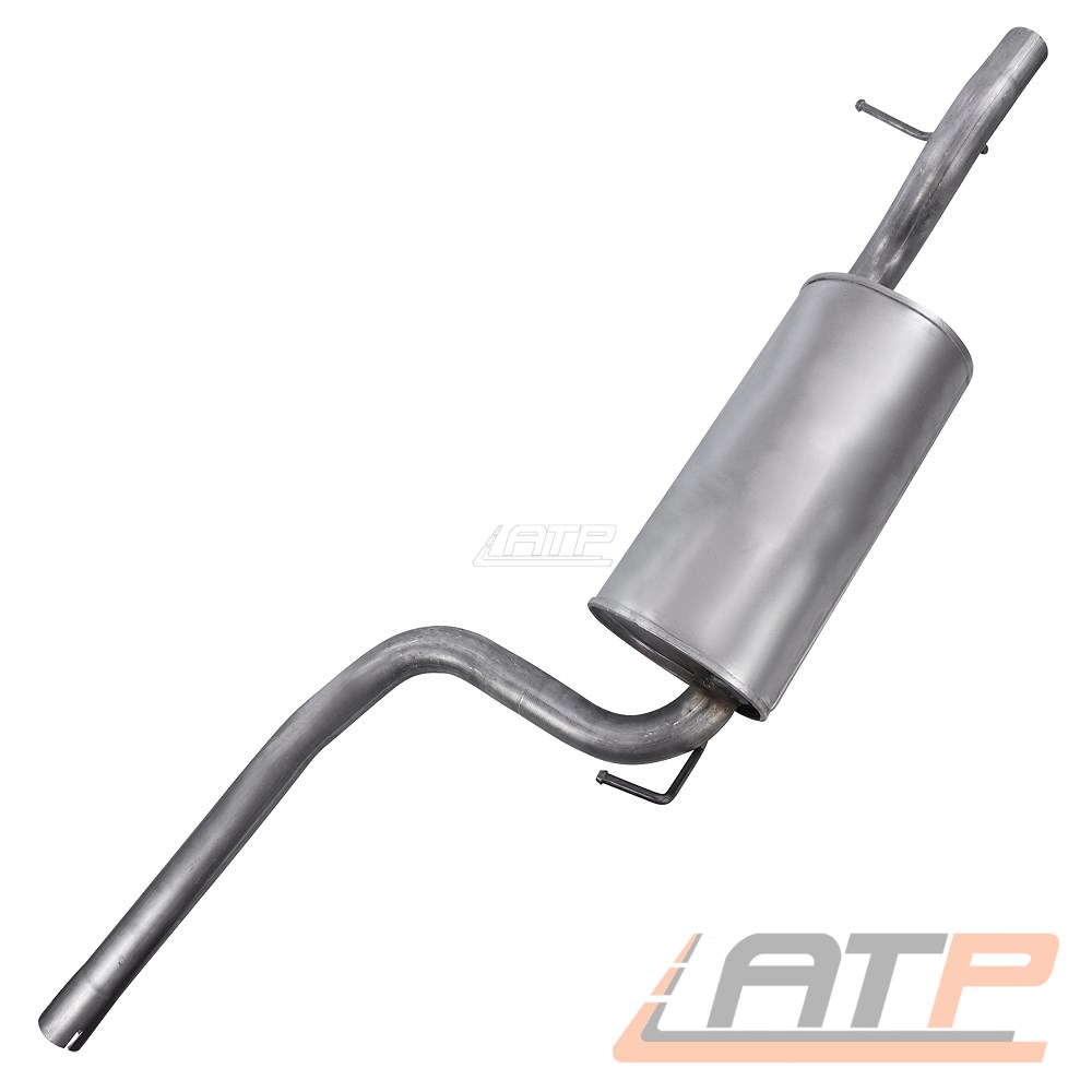 100PS Auspuff Montagesatz Bj.98-04 Mittelschalldämpfer Ford Focus 1.6 16V 74KW