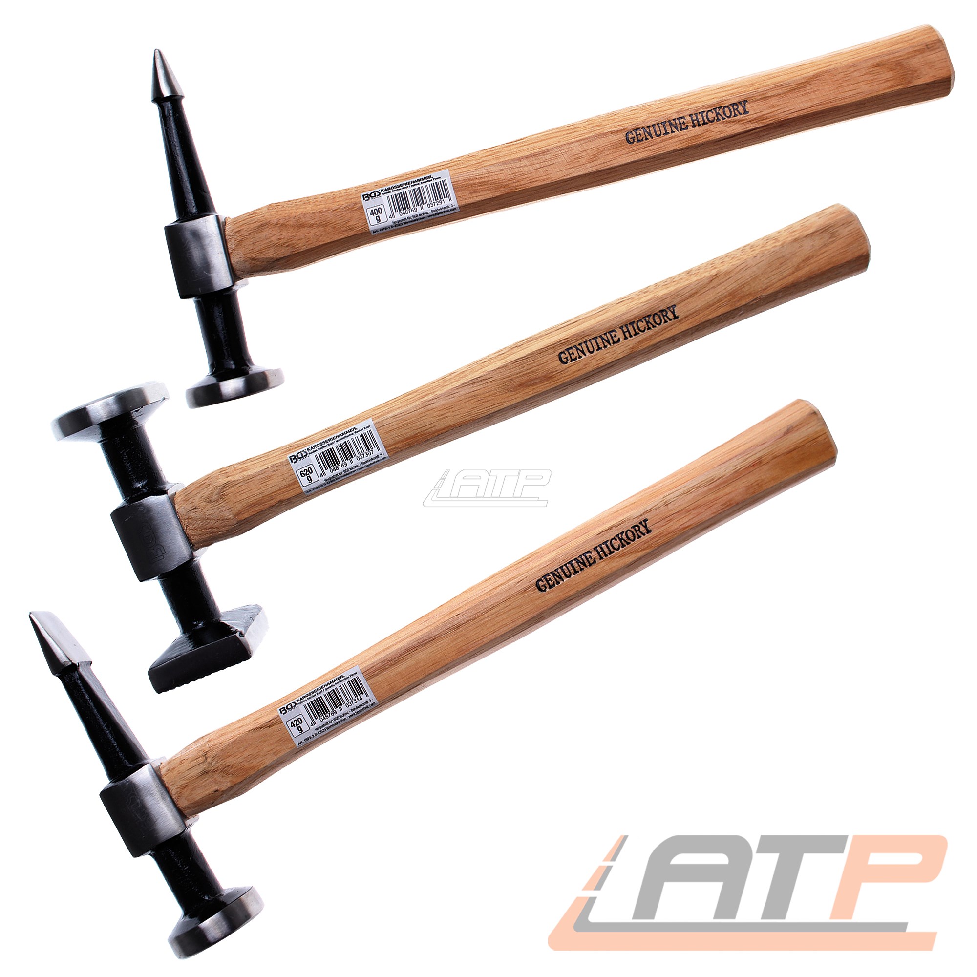 250 g BGS 1960 Gummi-Ausbeulhammer mit Fiberglasstiel