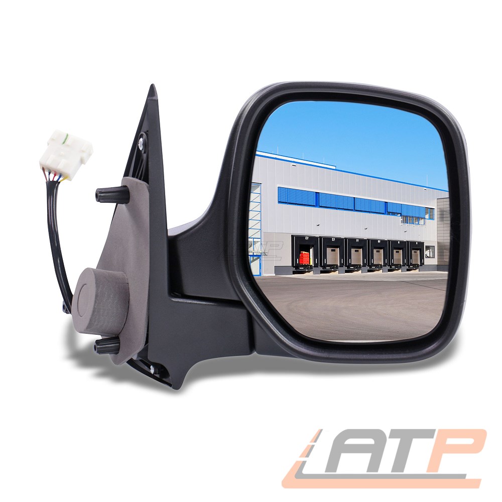 Tbest Berlingo Seitenspiegel Schalter - Elektrisch Klappbar Schwarz Für Citroën XSARA