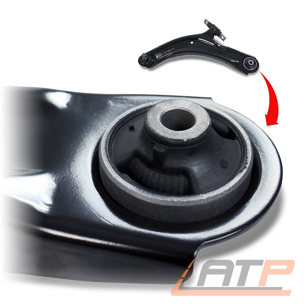 Vorderachssatz Für Nissan X-TRAIL T30 - 2x Querlenker + Spurstangen + Koppelstangen