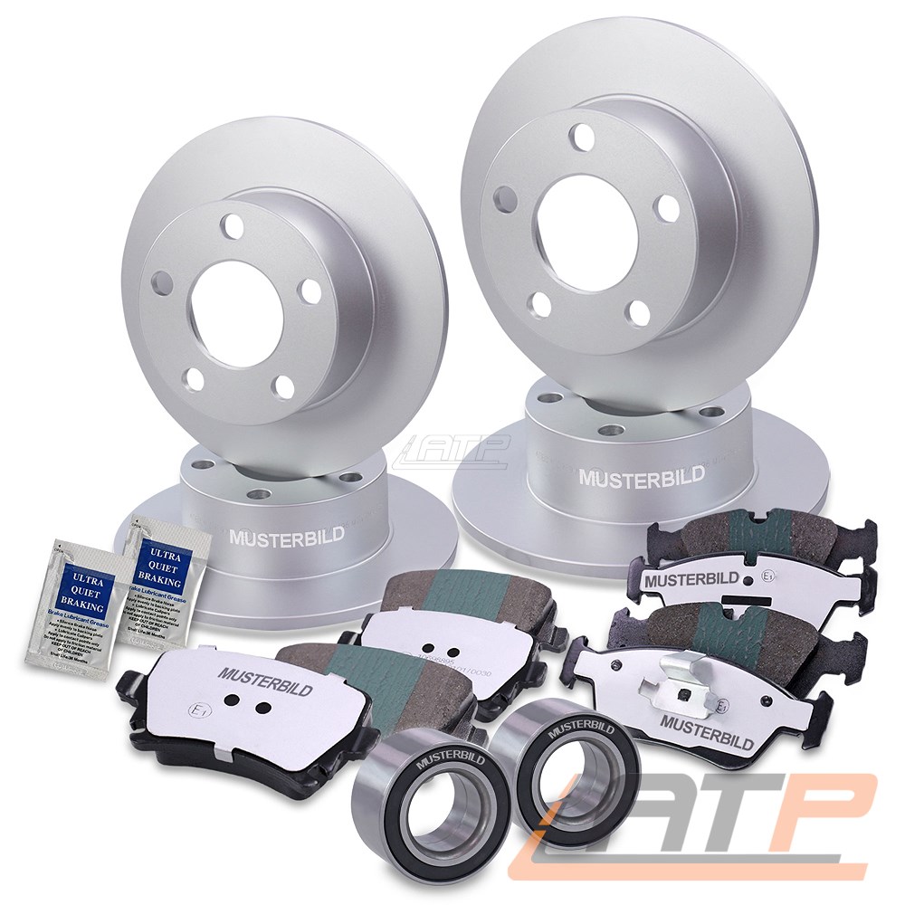 Bremse Bremsbeläge Bremsklötze Bremssteine Audi A4 B6 B7 Vorne Vorderachse 1LZ