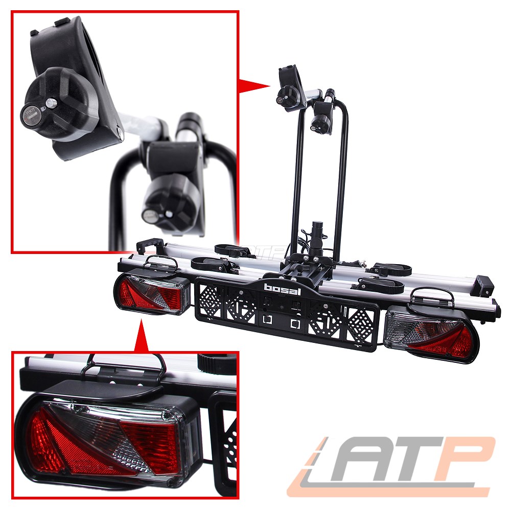 bosal compact fahrradträger für 2 fahrräder