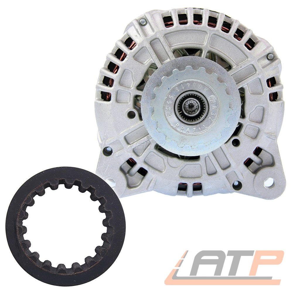 1x LICHTMASCHINE GERERATOR 180-A SKF KUPPLUNGS-MUFFE VW MULTIVAN BUS T5