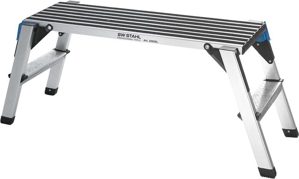 SW STAHL Arbeitsplattform, aus Aluminium, klappbar - Bild 1 von 1