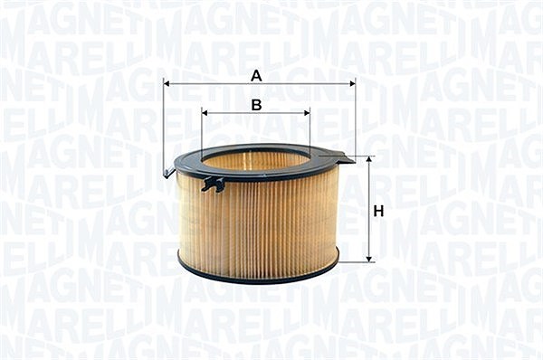 MAGNETI MARELLI Luftfilter für BMW 8001063564760 | eBay