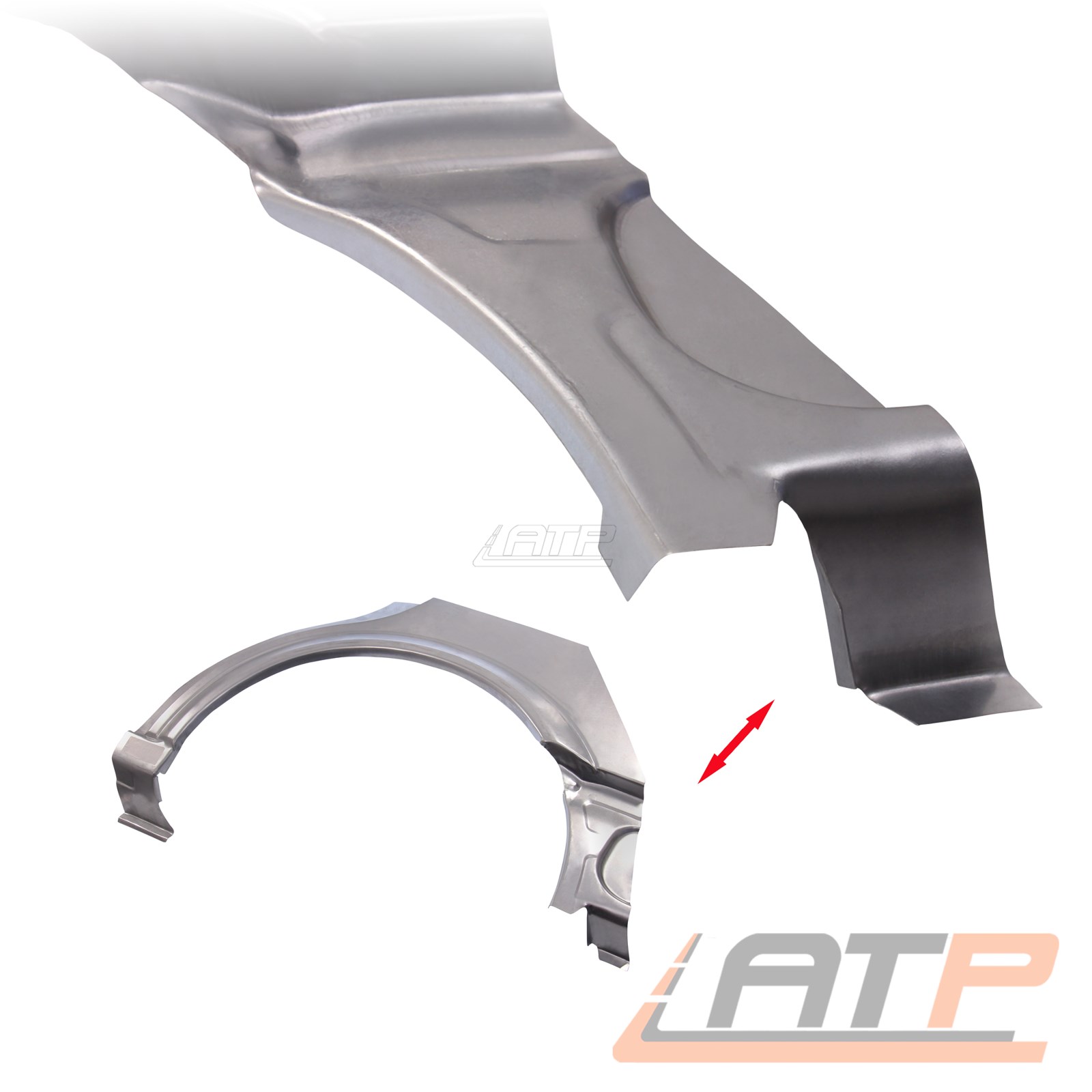 Radlauf Reparaturblech Seitenwand Hinten Links Für BMW E36