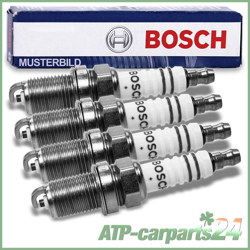 4x VAUXHALL CORSA mk2 1.4 16v VARIANTE 1 ORIGINALE BOSCH SUPER PLUS SPARK PLUGS