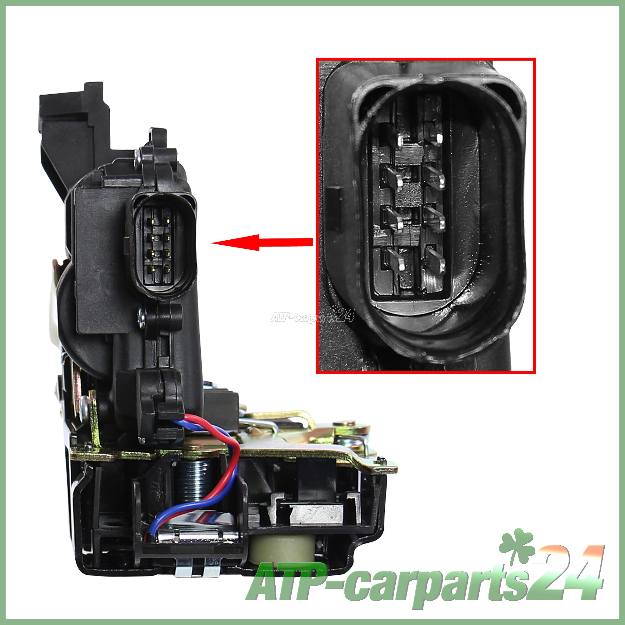 DOOR LOCK FRONT LEFT VW PASSAT 3B 3BG 96-05 NEW BEETLE 9C