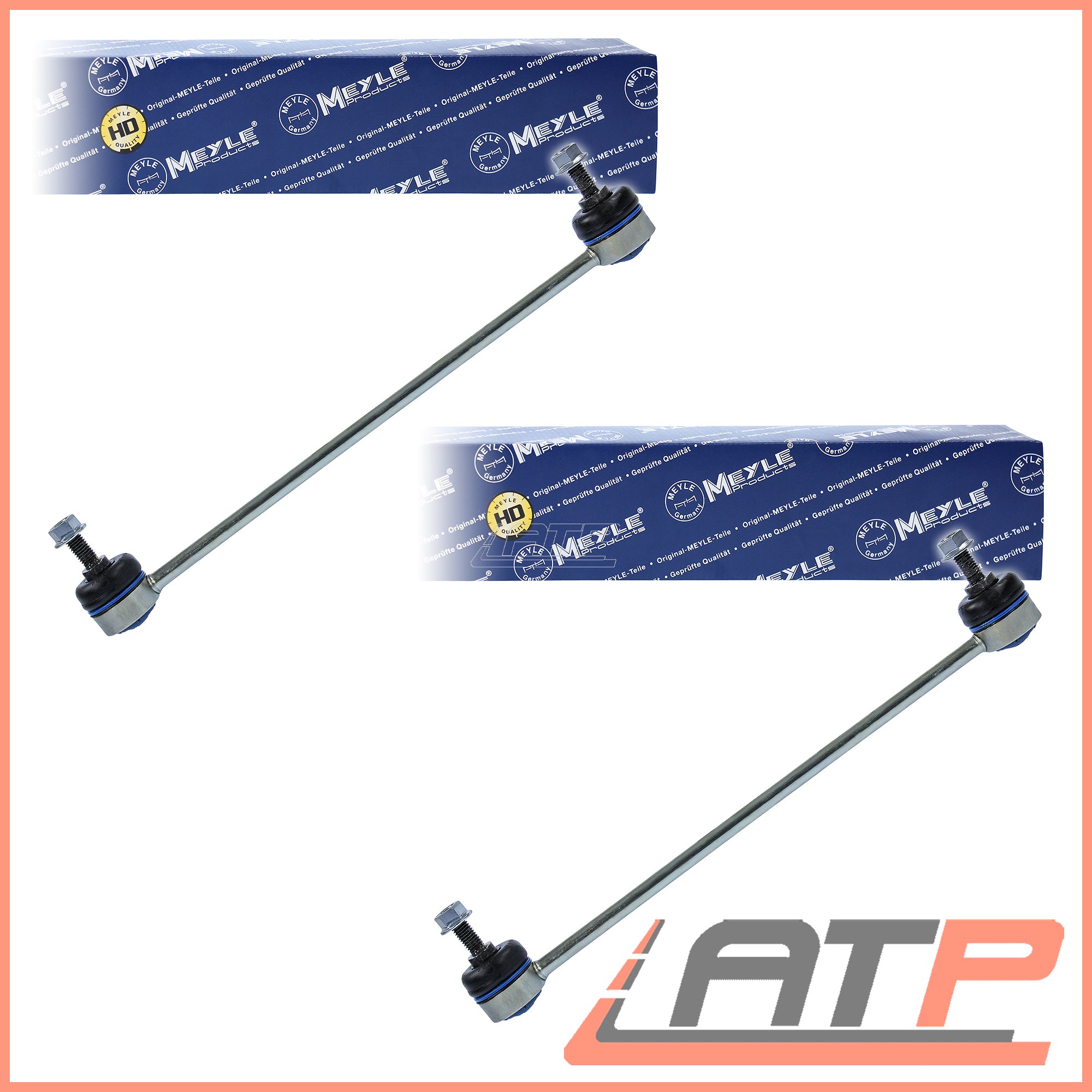 2X MEYLE HD STABILISER LINK ANTI-ROLL BAR FRONT CITROEN C2 C3 MK 1 02- 2 09-