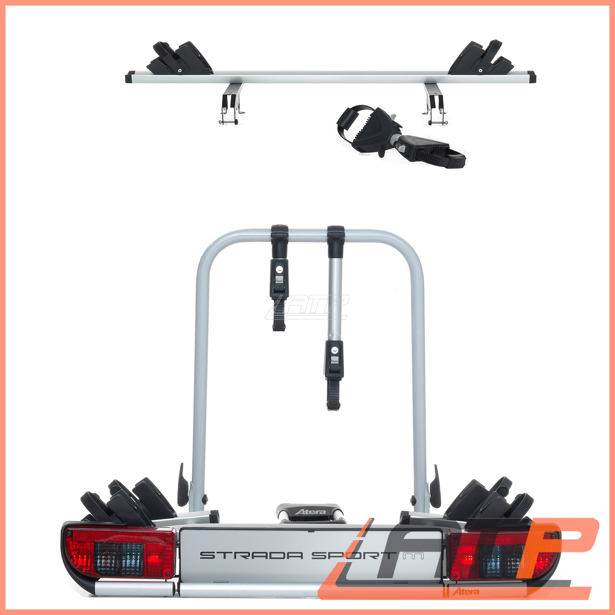 atera linea three bike bike carrier