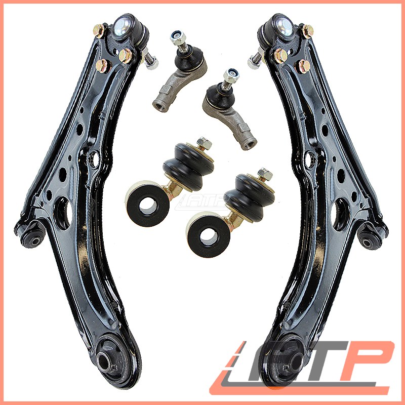 2x SUSPENSION TRACK CONTROL ARM WISHBONE LOWER FRONT VW POLO 6N 6N1