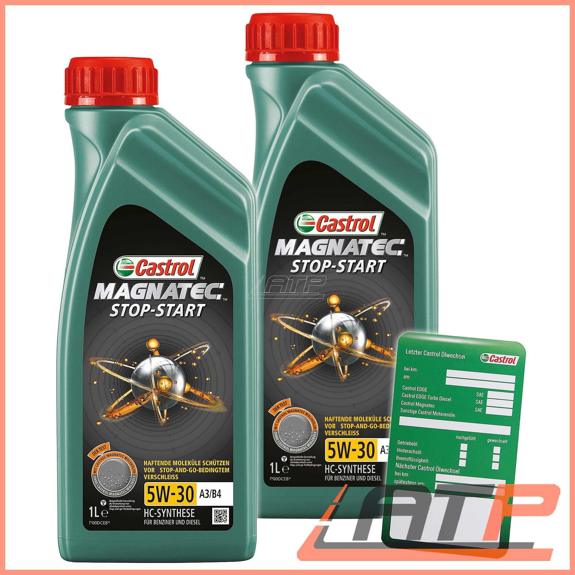 Castrol Oil Change >> 2x 1 L Litre Castrol Magnatec Stop Start 5w 30 A3 B4 Engine Castrol Oil Change >> 2x 1 L Litre Castrol Magnatec Stop Start 5w 30 A3 B4 Engine