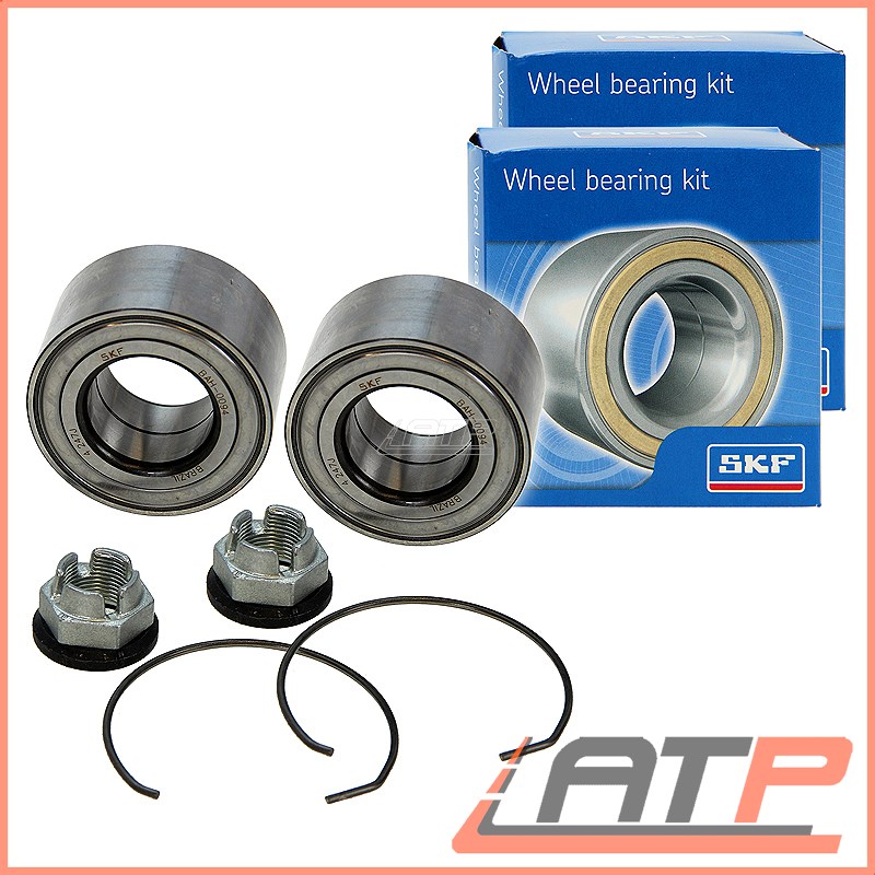 2x SKF WHEEL BEARING KIT FRONT LH + RH RENAULT SCENIC MK 1 1.4-2.0 99-03