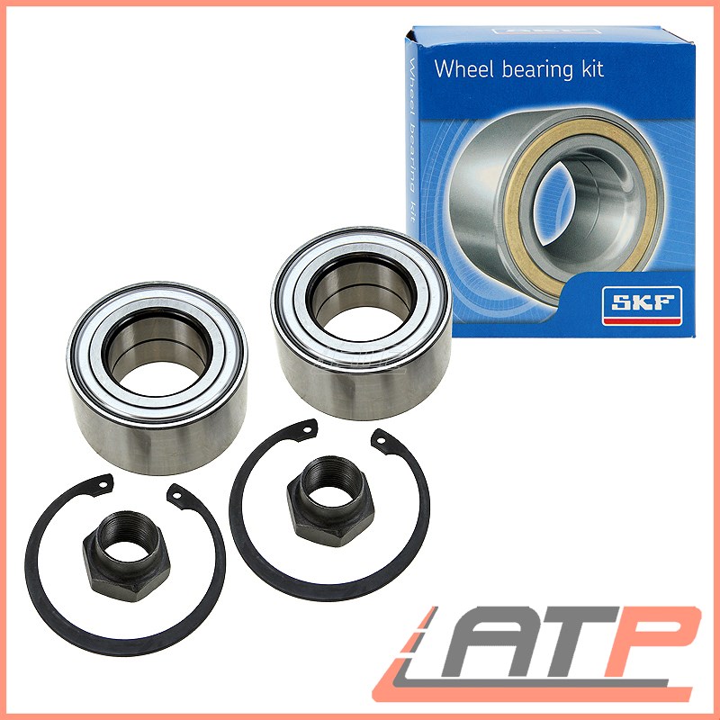 2x SKF WHEEL BEARING KIT FRONT LH + RH FORD ESCORT MK 5 AVL 1.3-1.8 90-92