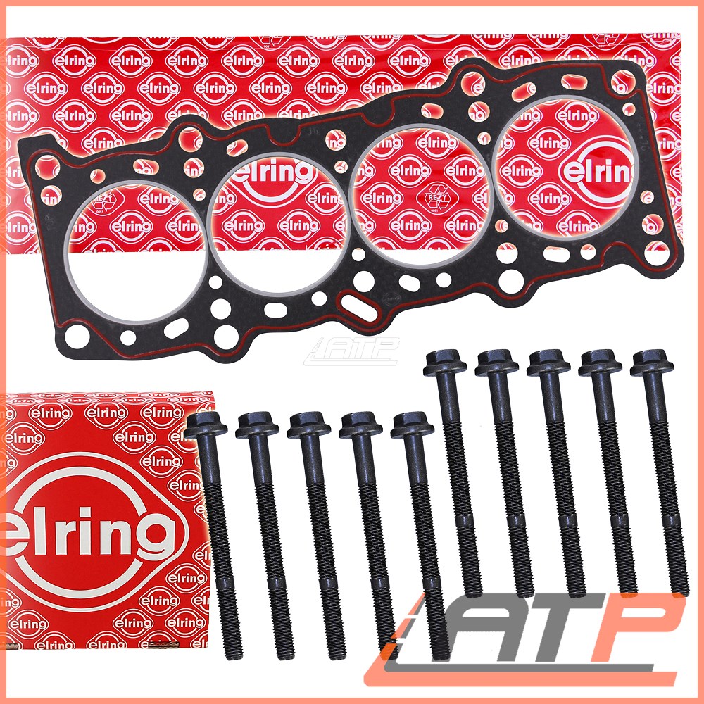 ELRING CYLINDER HEAD GASKET SET +BOLT KIT FIAT PANDA 1.1 1000 1100 86