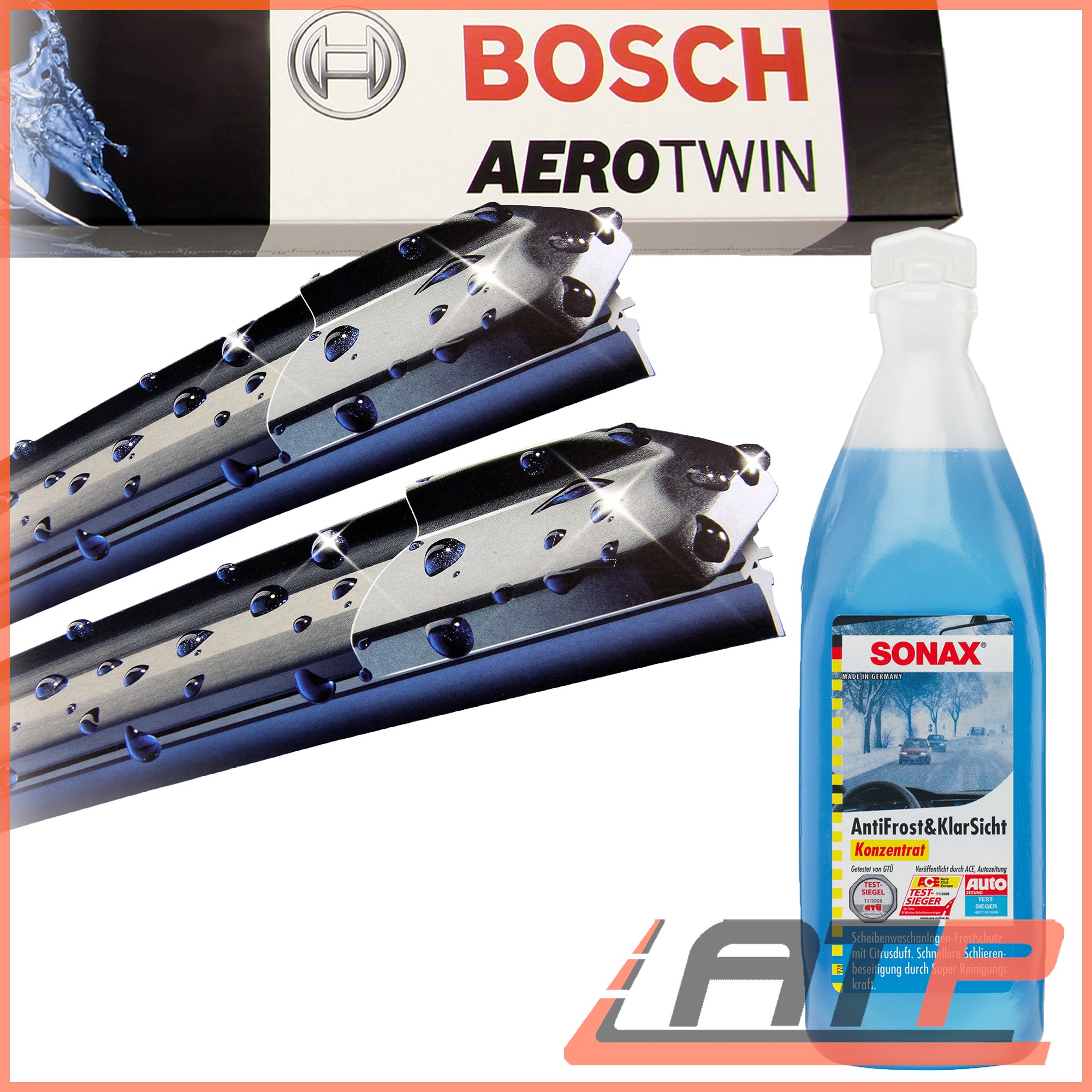 Bosch Aerotwin Wiper Blade Set Sonax Antifreeze Bmw 5 Series E60