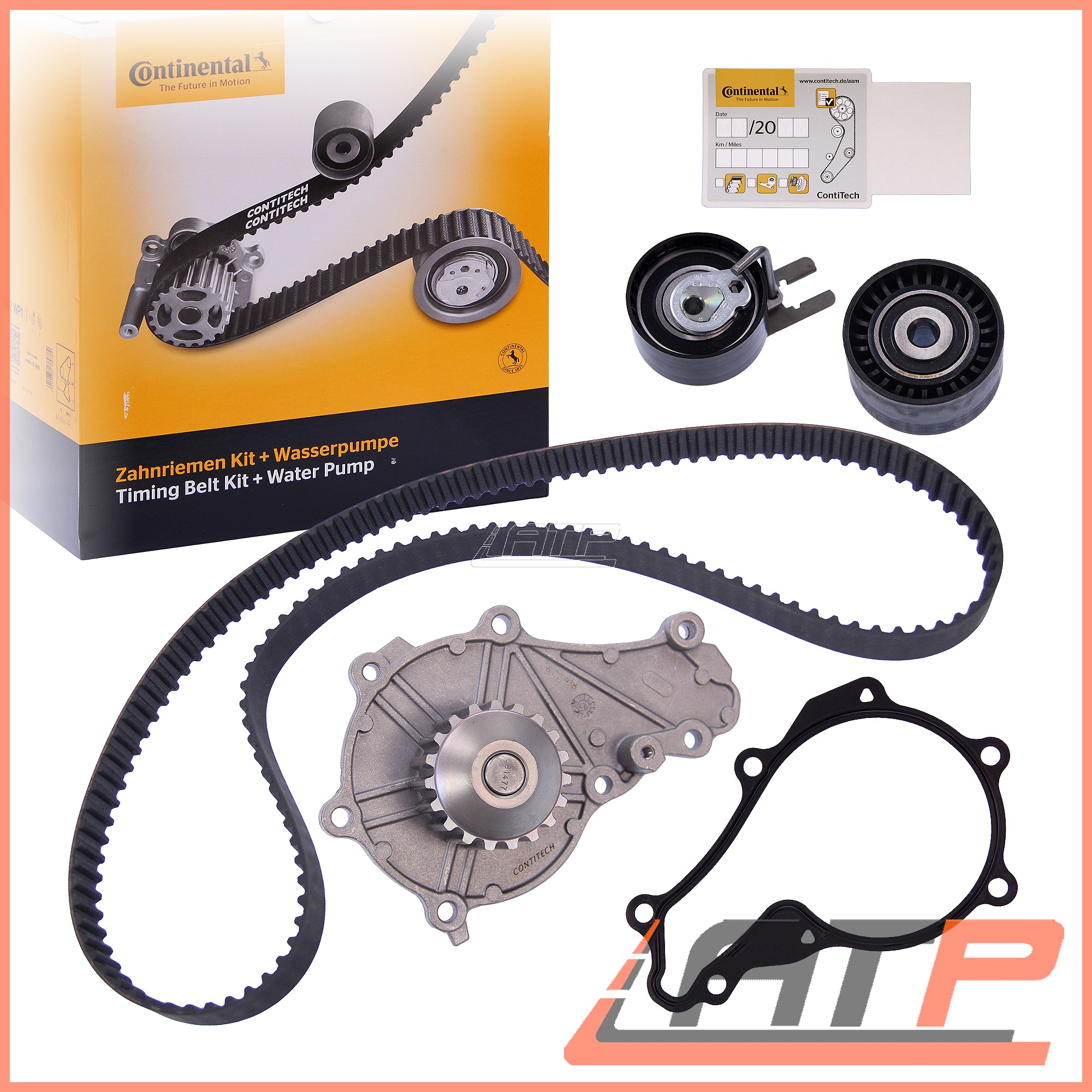 CONTITECH TIMING BELT KIT FIAT SCUDO 07 1.6 Volvo Parts