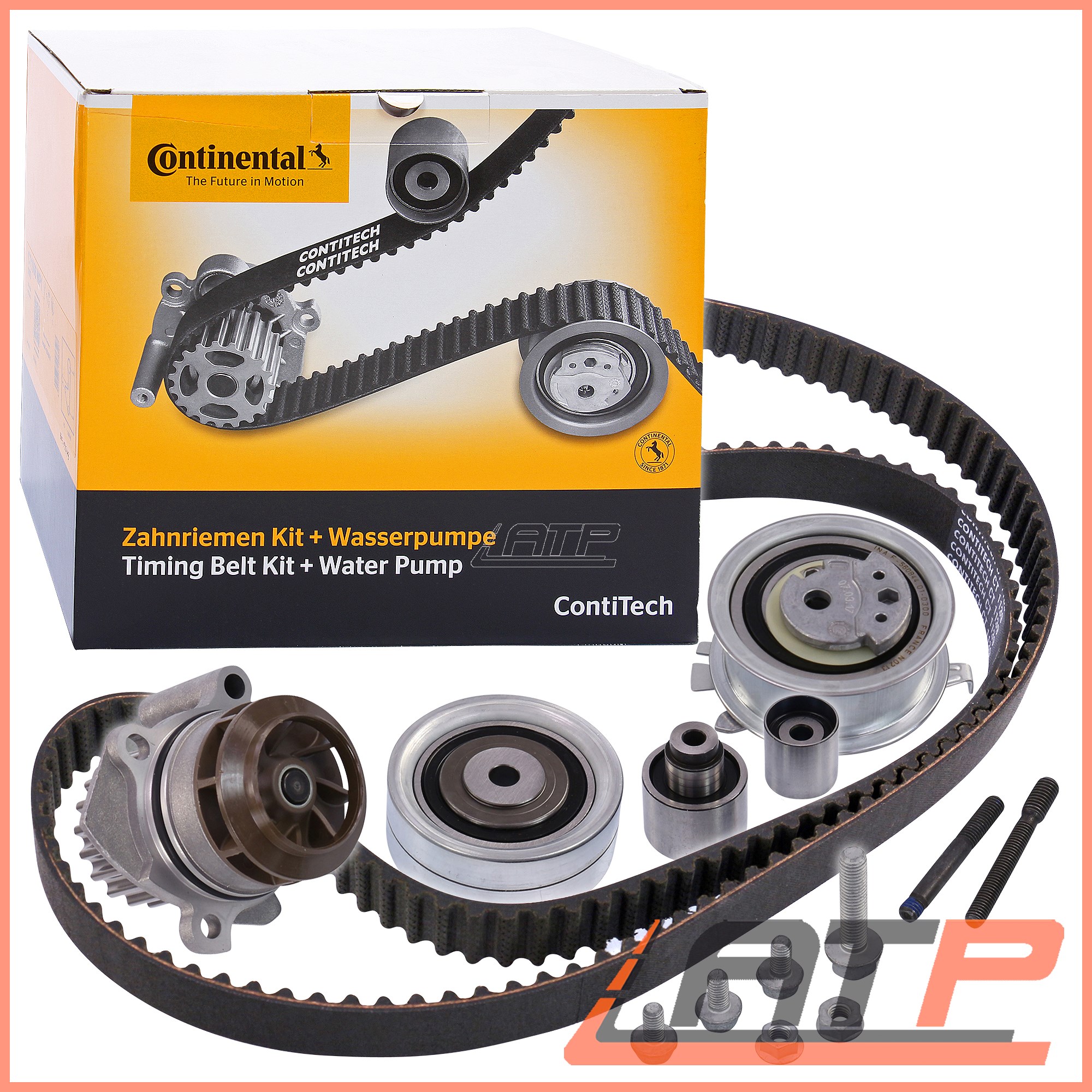 CONTITECH TIMING CAM BELT KIT + WATER PUMP VW CC 2.0 11 eBay