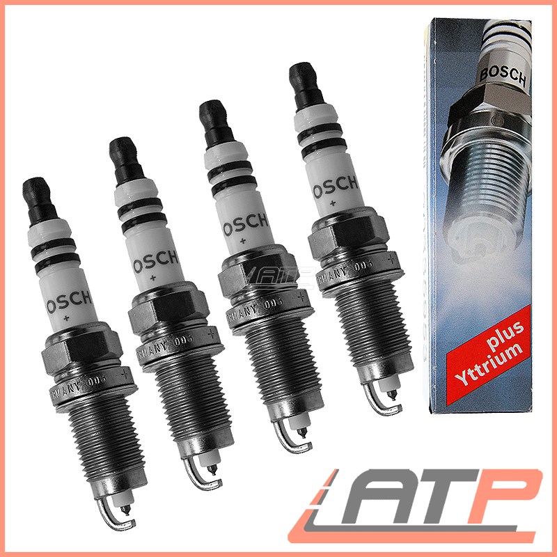 4x BOSCH SPARK PLUGS SUPER PLUS VW POLO 6N 6N2 9N 6K 1.0 1.4 TOUAREG 7L