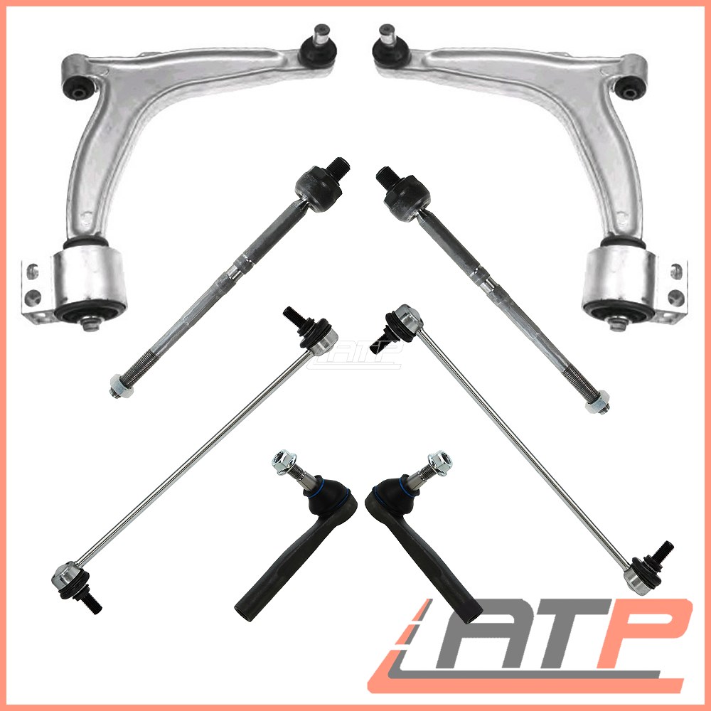 8PART SUSPENSION CONTROL ARM WISHBONE KIT FRONT OPEL VAUXHALL VECTRA C MK 2 eBay