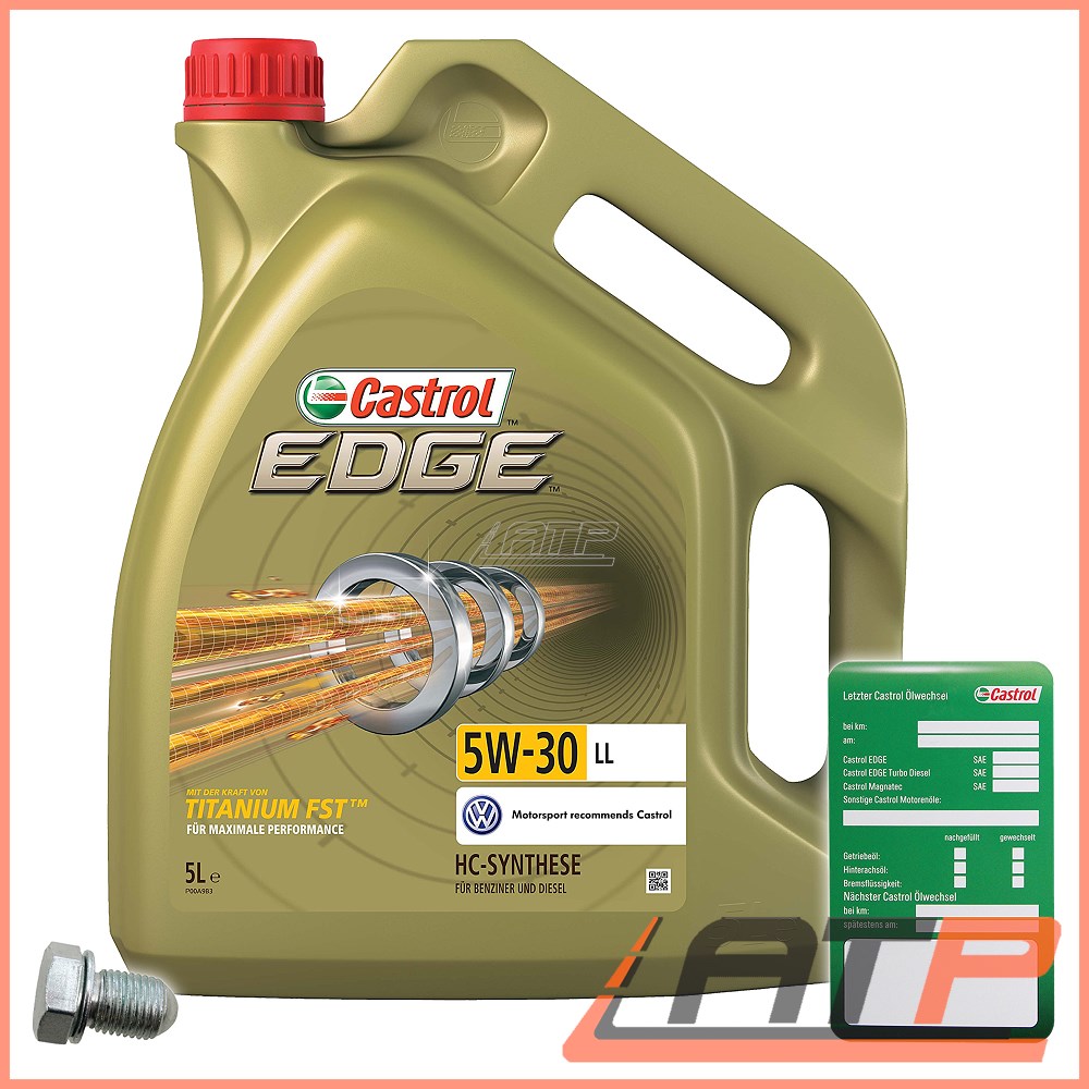 BOSCH-FILTER INSPEKTIONSPAKET+5L CASTROL 5W-30 LL SKODA OCTAVIA 1Z 1.9 2.0 TDI