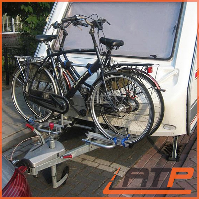 drawbar bike rack