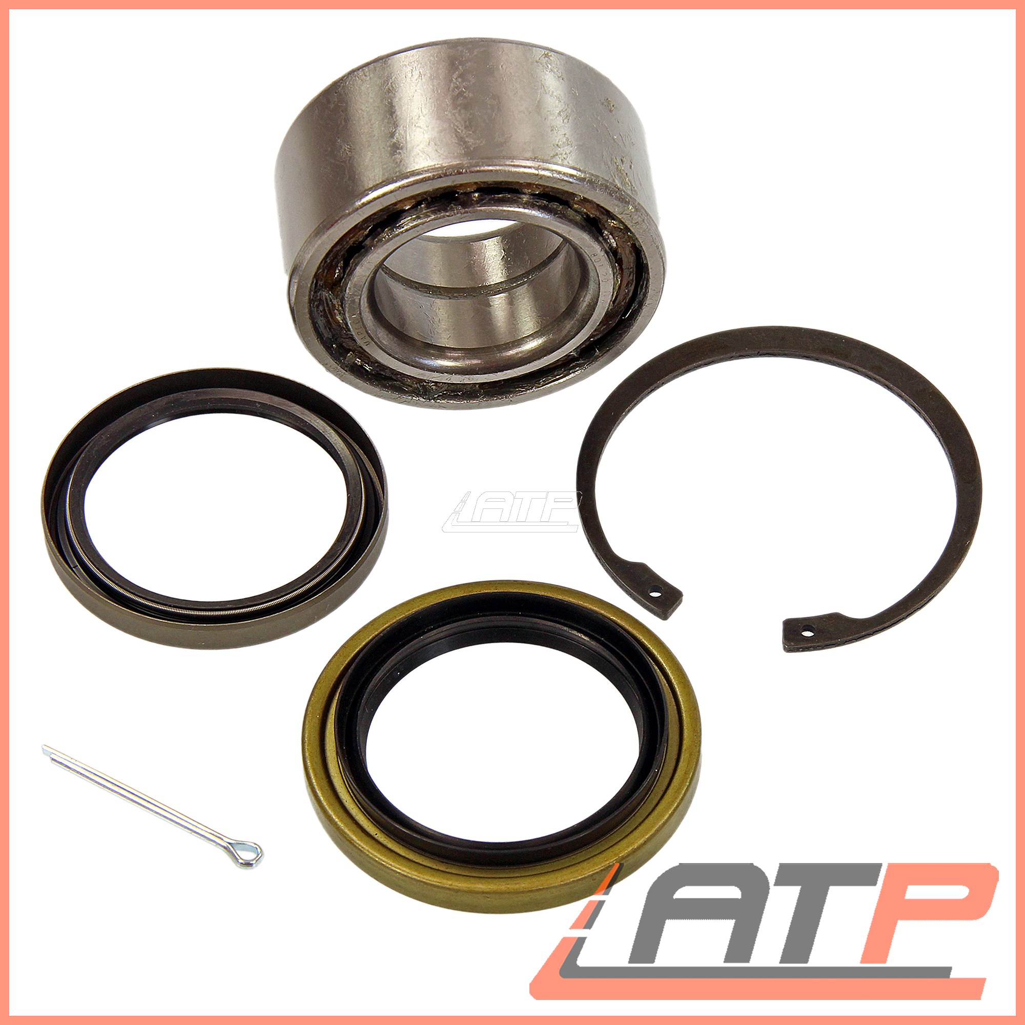 WHEEL BEARING SET Front Mitsubishi Pajero Shogun Pinin 1.8 9901 EUR