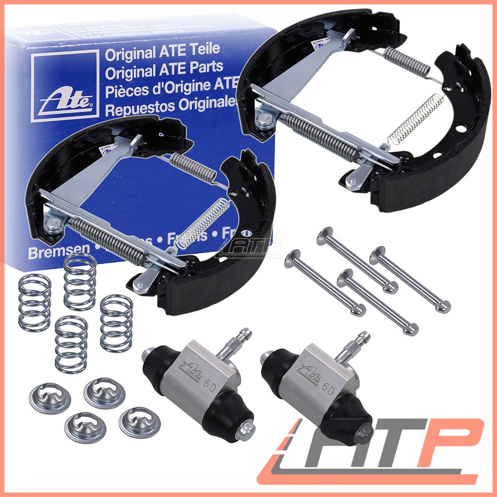WHEEL BRAKE CYLINDERS+BRAKE SHOES+FITTING KIT DRUM BRAKE AUDI 80 90 B3