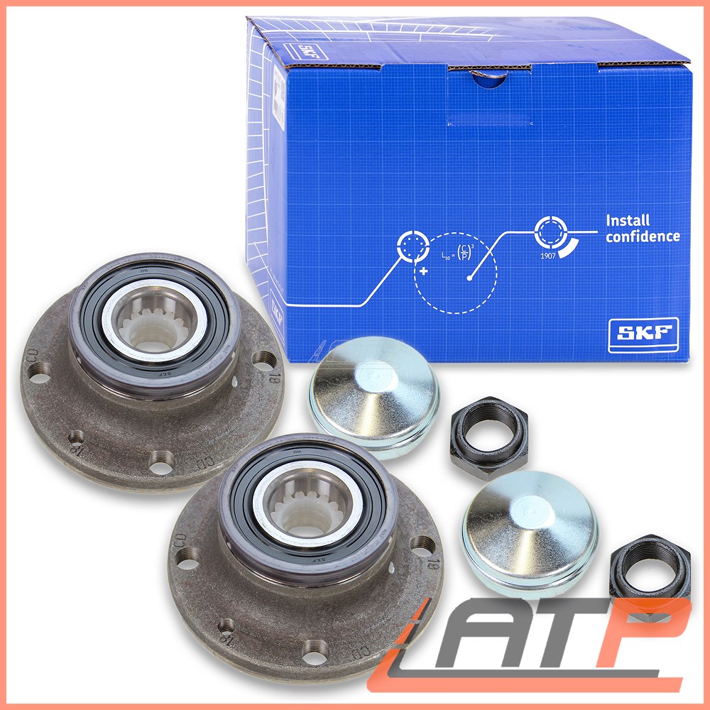 2x SKF WHEEL BEARING KIT + HUB REAR LH + RH FIAT MAREA 1.2-2.4 PALIO 1.2-1.9