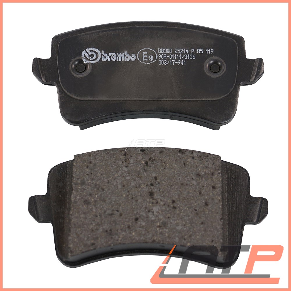 GENUINE BREMBO BRAKES REAR BRAKE PAD SET BRAKE PADS P85119 BRAKE KIT