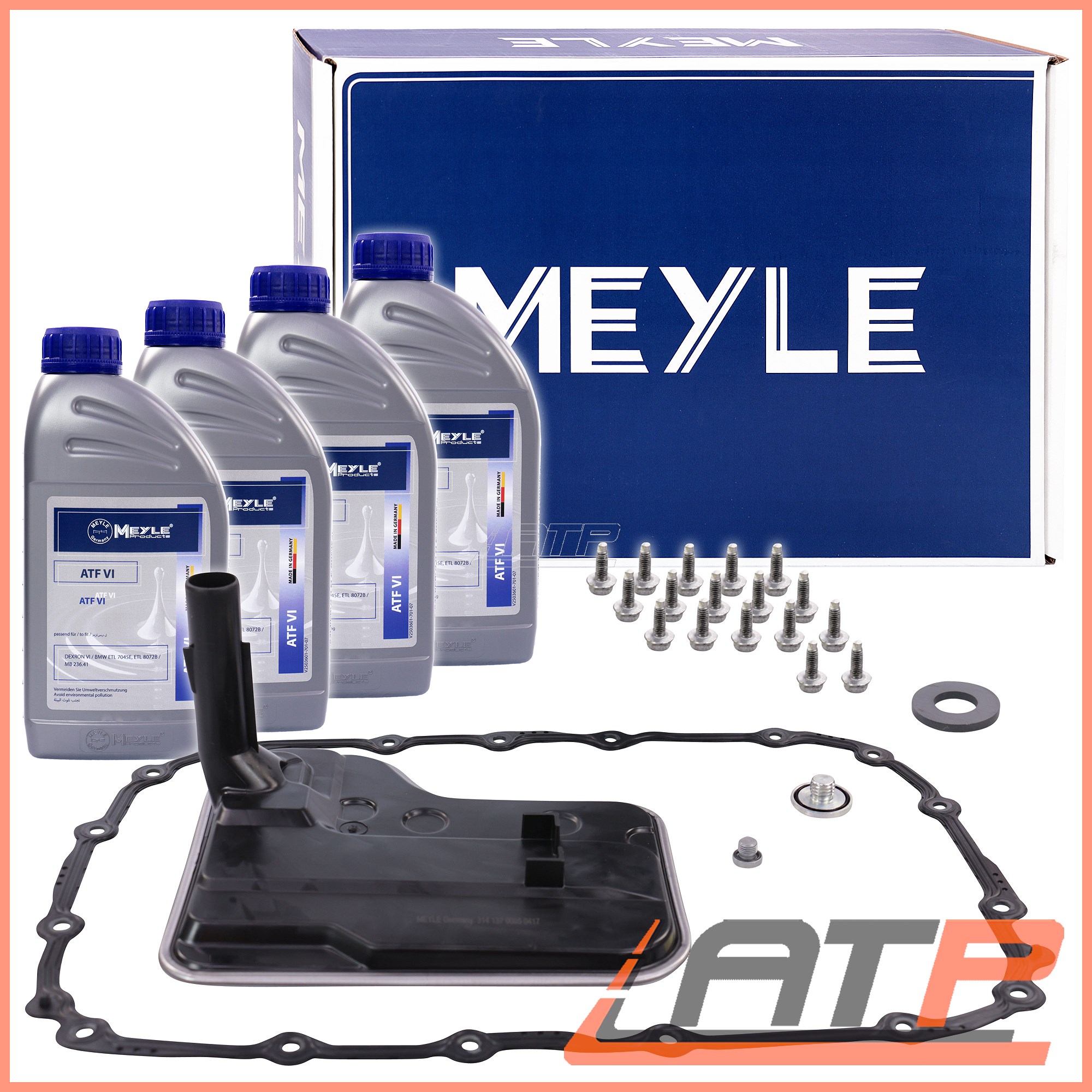 1X MEYLE OIL CHANGE KIT AUTOMATIC TRANSMISSION BMW 1 SERIES E81 E82 E88